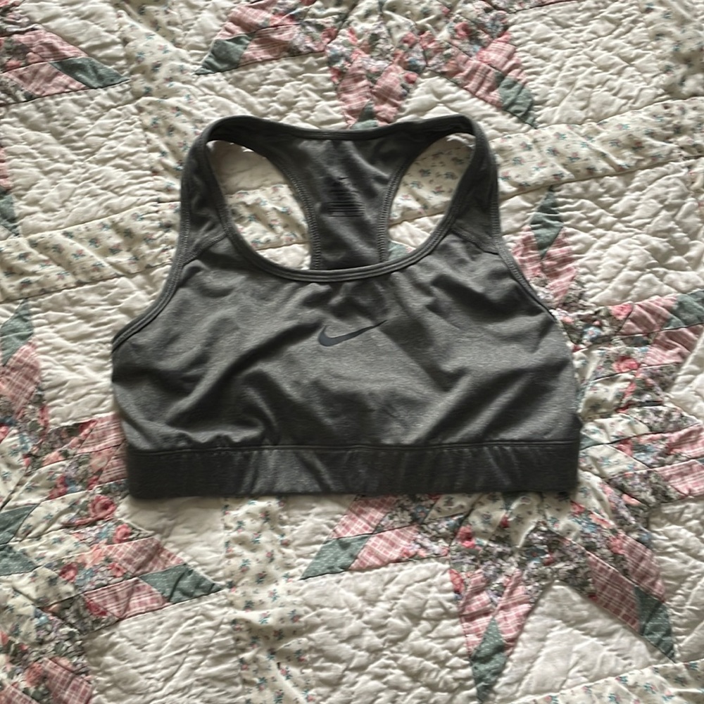 Grey Nike Sports bra